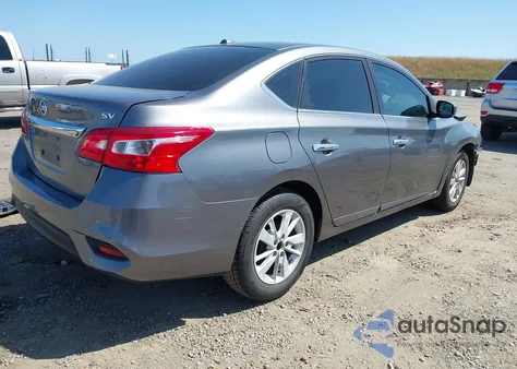 2019 Nissan Sentra Sv z USA, uszkodzony, nr VIN 3N1AB7AP7KY390142